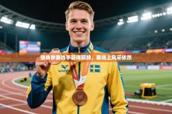 瑞典参赛选手获得铜牌，赛场上风采依然